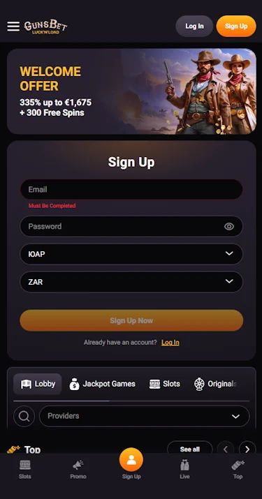 Gunsbet Casino